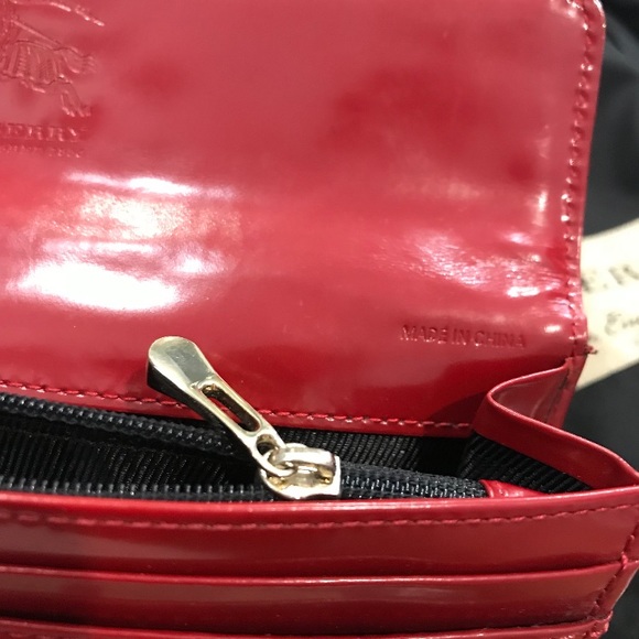 burberry nylon/leather lock wristlet (authentic) - Picture 6 of 8